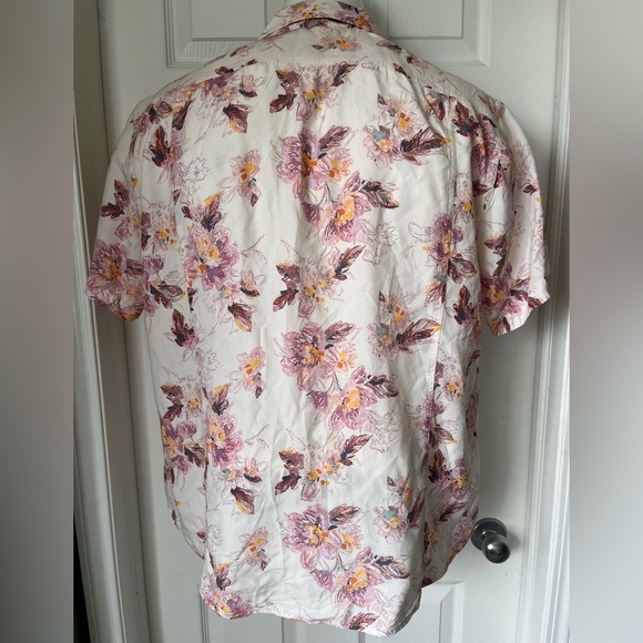Mens Corridor New York Novella Floral Vacation Shirt XL - Picture 7 of 13